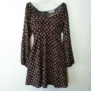 Altar'd State Long Sleeve Short Dress Small